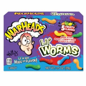 Warheads Lil Worms 99G