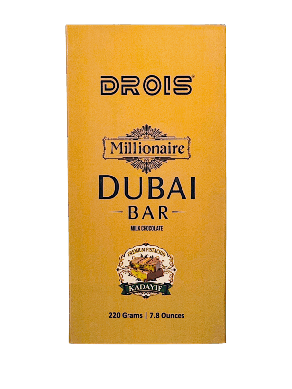 Drois Millionaire Dubai Chocolate Bar 220g(exclusive) - Image 6
