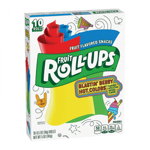 Fruit roll up Blastin Berry Hot Colours 141g