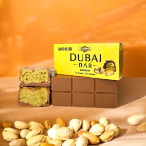 Drois Millionaire Dubai Chocolate Bar 50g(exclusive)