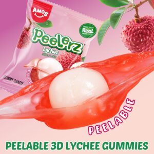 Peelerz Gummy Lychee 170g
