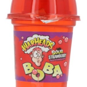 Warheads Sour Strawberry Boba 400ml