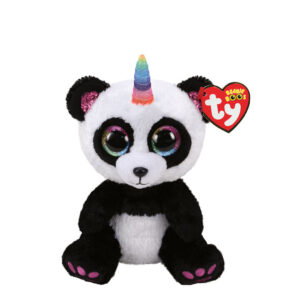 Paris the Panda w/horn Medium Beanie Boo