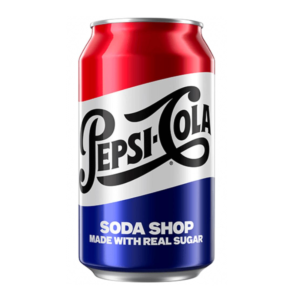 Pepsi Cola Soda Shop (made with real sugar) 355ml